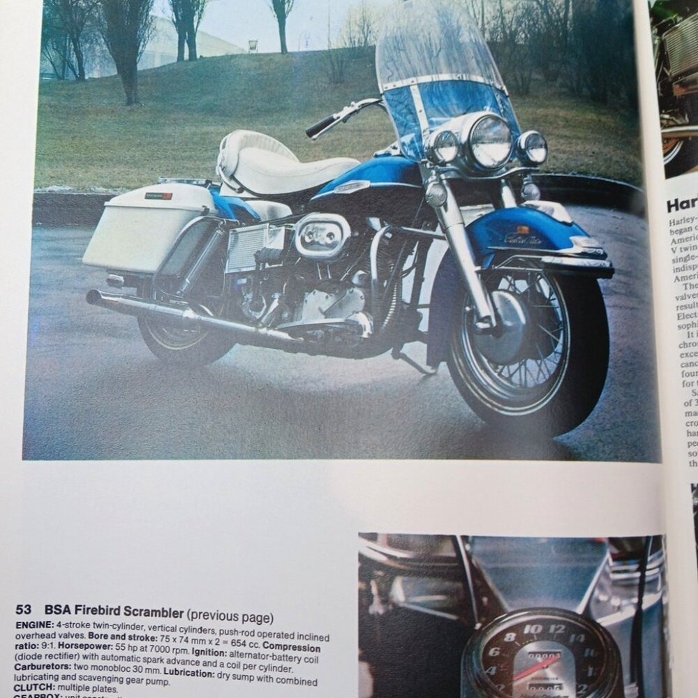 Motorcycles - Color Treasury of Classics & Thoroughbreds - Hardcover - 1973 - Picture 8 of 9